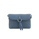 image 1 of Eastern Counties Leather Womens/Ladies Cleo Leather Handbag - Slate Blue - One Size Blue