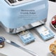 image 5 of Swan Retro Revive Blue 4 Slice Toaster