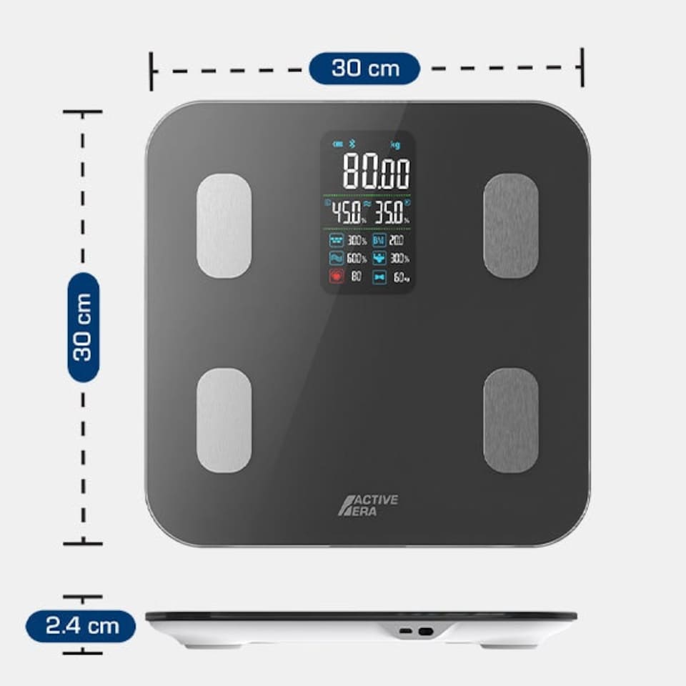 image 1 of Smart Bathroom Scales - V2 Black