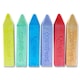 image 2 of Box of 6 Color'peps Squared Sidewalk Chalks by Maped