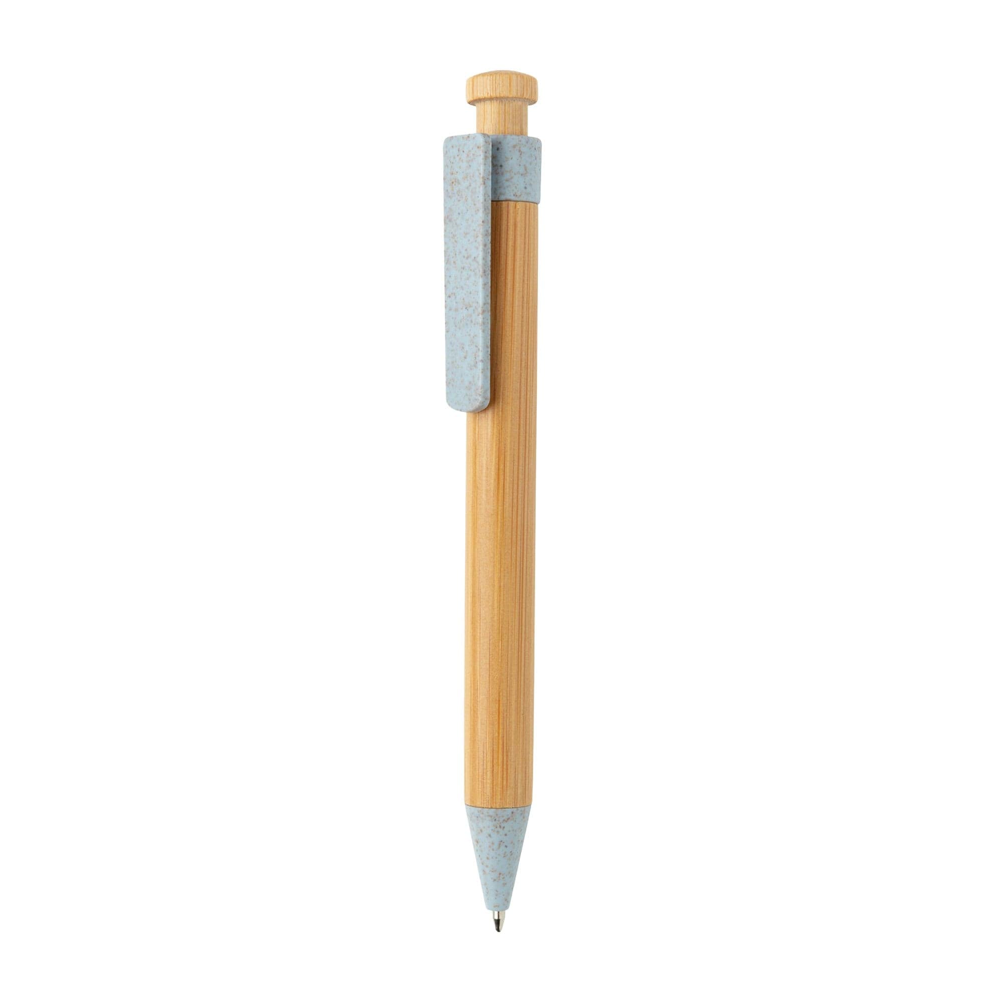 XD Collection Bamboo & Wheat Straw Pen - Blue - One Size (UTXD870)