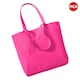 image 1 of Westford Mill Organic Cotton Shopper Bag - 16 Litres (Pack of 2) - Fuchsia - One Size Pink
