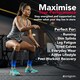 image 5 of aZengear Calf Support Compression Sleeves (Pair) for Women, Men, Running, Shin Splints