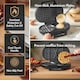 image 5 of VonShef Dual Round Waffle Maker with Non-Stick Plates