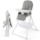 image 1 of COSTWAY Foldable High Chair Easy Clean Compact Highchair with Tray