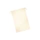 image 3 of Westford Mill Premium Cotton Stuff Bag - Natural - 14cm x 20.5cm Cream | 14cm x 20.5cm