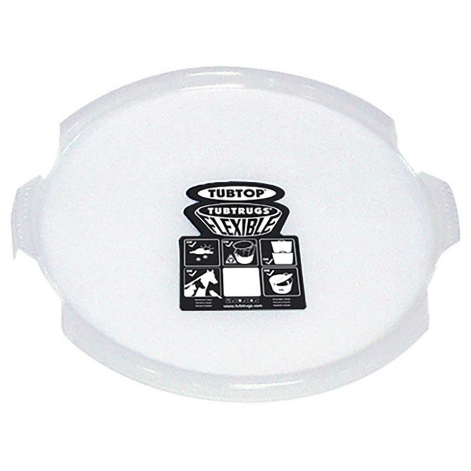 image 1 of Red Gorilla Translucent Tub Cover - Clear - L
