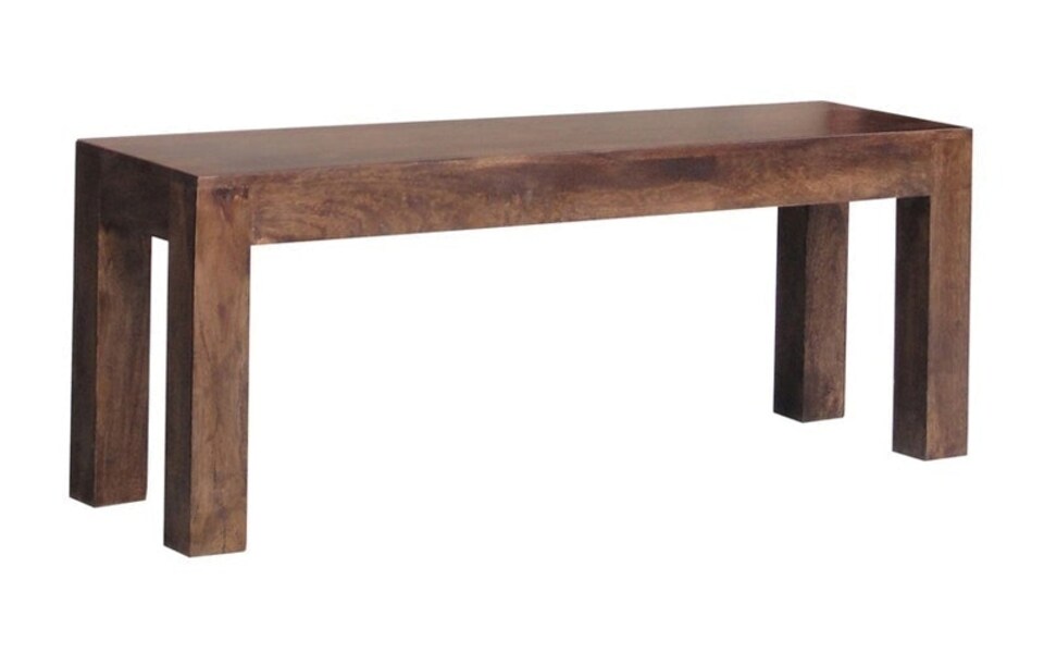 image 1 of Dakota Bench Large - Mango Wood - L35 x W148 x H45 cm - Dark Finish | Brown