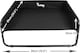 image 4 of Actiaspet Elevated Dog Bed Steel Frame Raised Pet Cot Black or Grey (Black, Large)