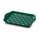 image 1 of Melamine Dotty Tray, Mini | Green | Forest Green