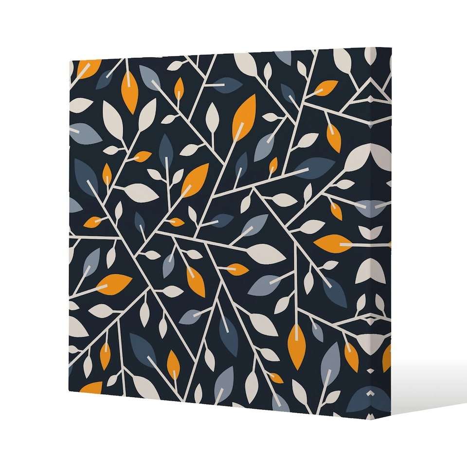 image 1 of geometric abstract (Canvas Print) 46 x 46 x 4cm