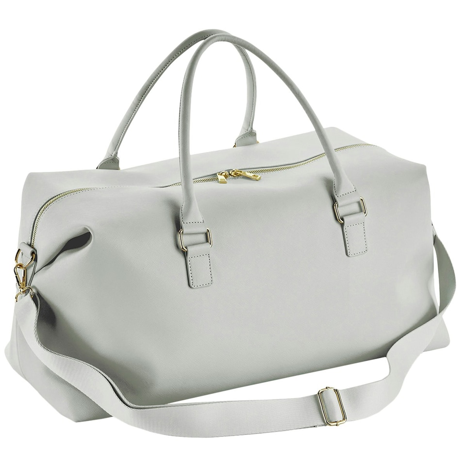image 1 of Bagbase Womens/Ladies Boutique Weekender Holdall - Soft Grey - One Size | Grey | One Size
