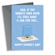 image 1 of Funny Spider Catcher Father's Day Card