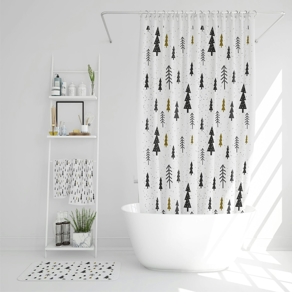 image 1 of Winter Graphic (Bathroom Set)