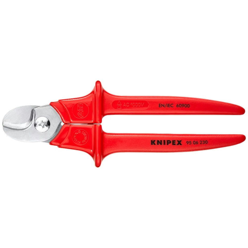 Knipex 95 06 230 Insulated Cable Shears - Multi Colour - One Size