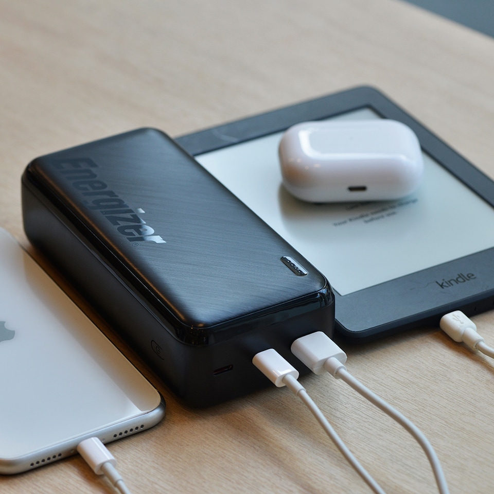 image 1 of Energizer UE30055PQ 30,000 mAh Power Bank Black