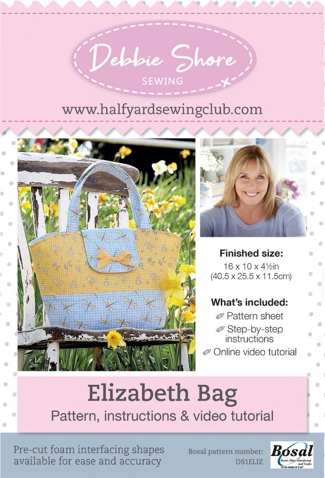 Elizabeth Bag by Debbie Shore  - Debbie Shore Sewing Patterns