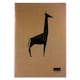 image 3 of A3 80 Pages 110gsm Animalia Design Kraft Sketch Book by Icon Art