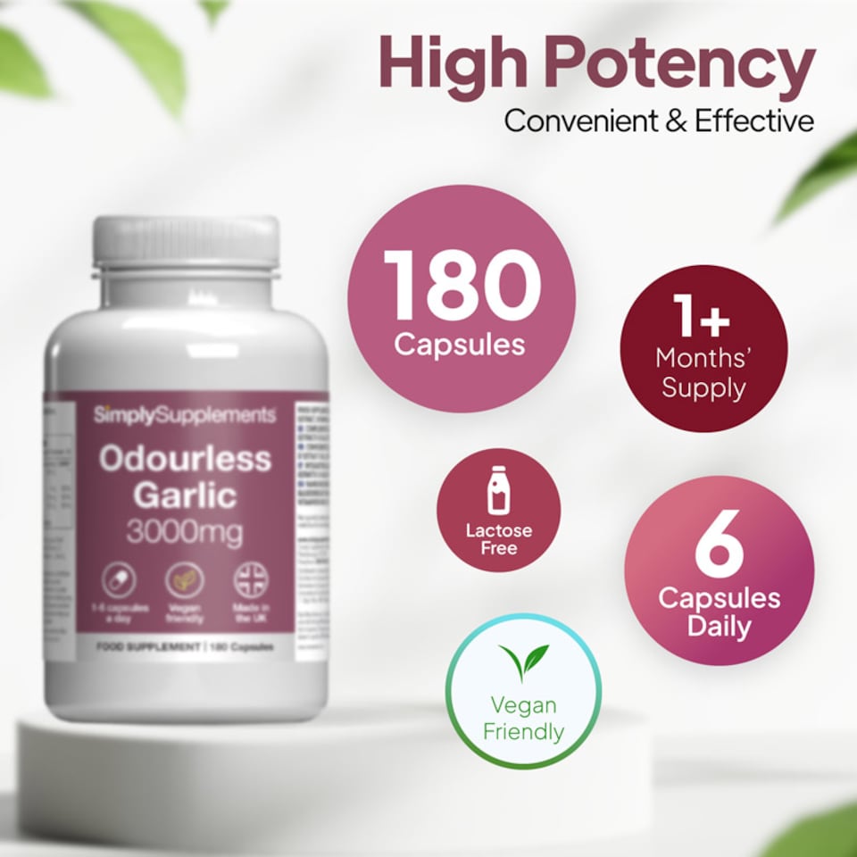 image 1 of Odourless Garlic Capsules 3000mg