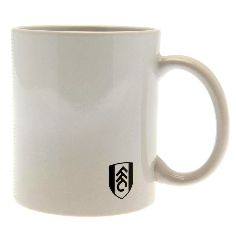 image 1 of Fulham FC Half Tone Mug - Black/White/Red - One Size