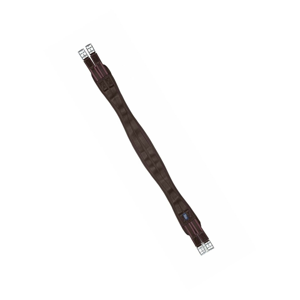 image 1 of Shires Elasticated Airflow Horse Girth - Brown - 58in
