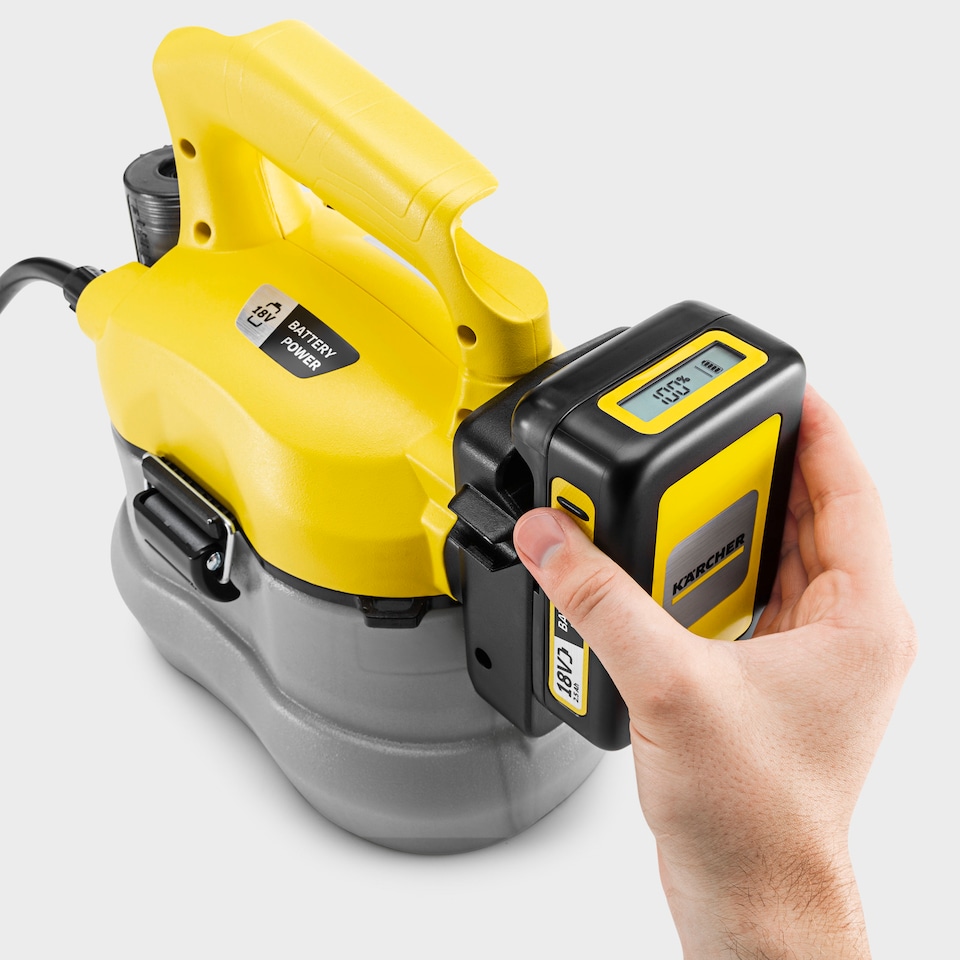 image 1 of Karcher PSU 4-18 Battery Pressure Sprayer (Machine Only)