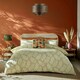 image 1 of Wisteria Duvet Cover Set - King - Taupe