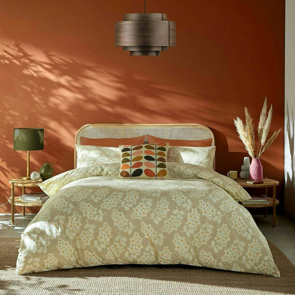 image 1 of Wisteria Duvet Cover Set - King - Taupe