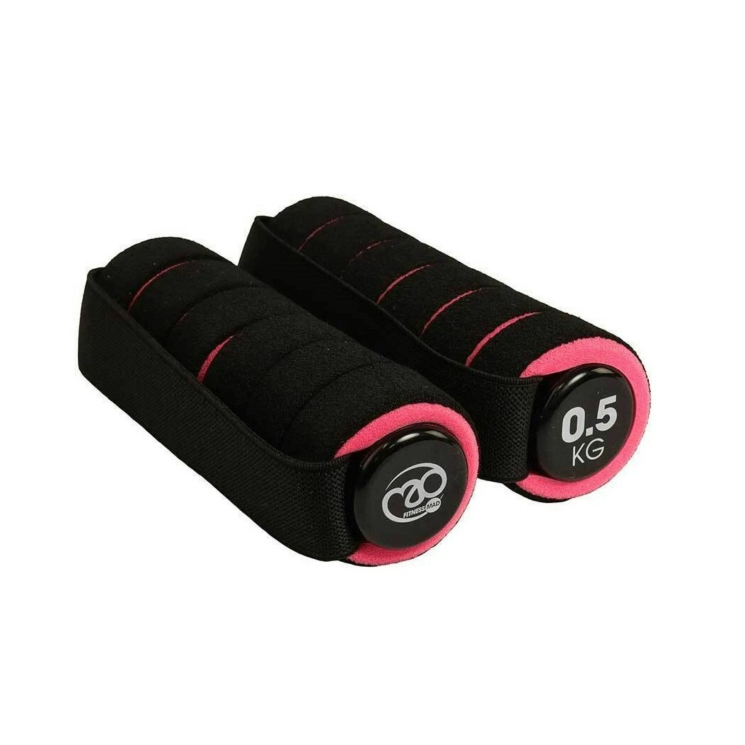 Fitness Mad Pro Dumbell Set in Pink | Size: 0.5kg