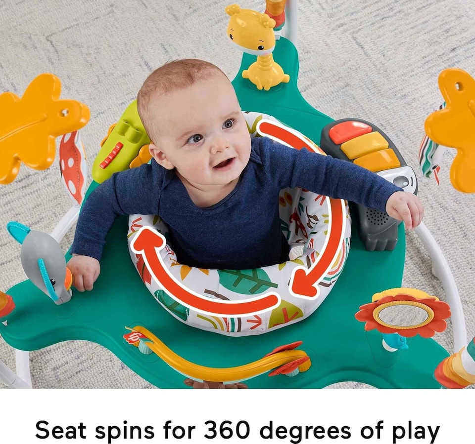 image 1 of Fisher Price Whimsical Forest Jumperoo Activity Centre