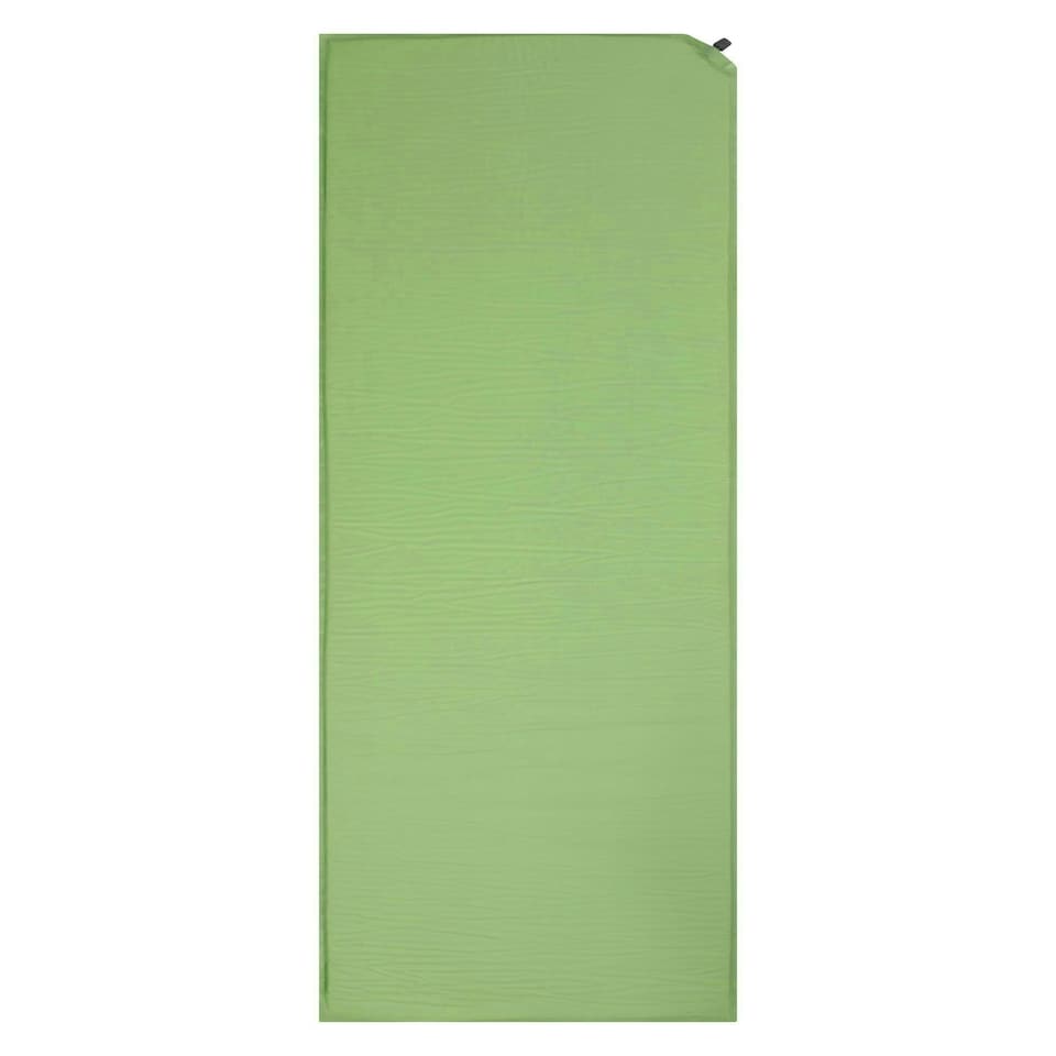 image 1 of Mountain Warehouse Camper Mat Water Resistant Double Valve Travel Accessory Green | One Size