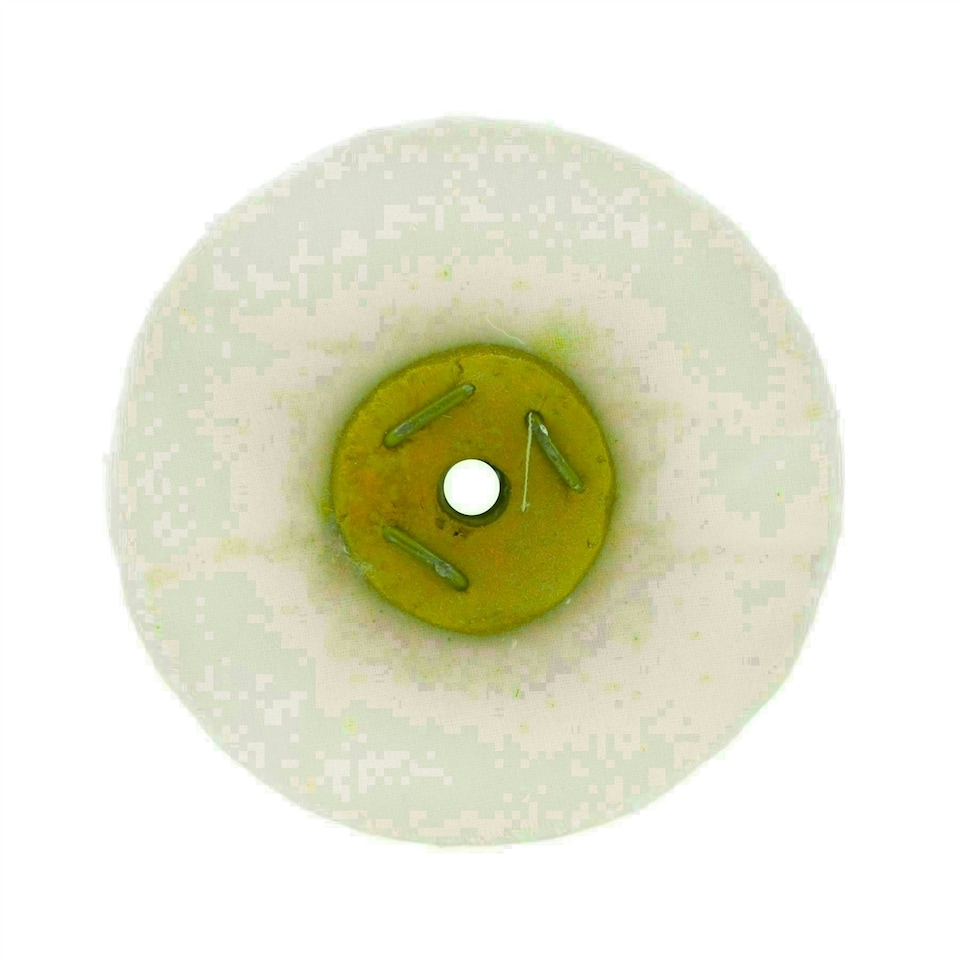 image 1 of G Loose Unstitched Floppy Final Polishing Mop 4" x 1" 2 section 3rd Stage
