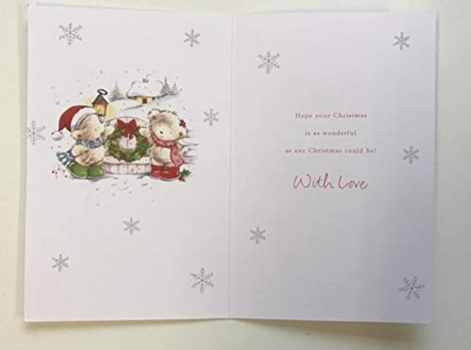 image 1 of Cute Nan and Grandad Christmas Card