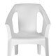 image 4 of Resol Cool Garden Dining Chairs - White - Pack of 2 | White | White