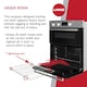 image 7 of SPARES2GO Large Oven Shelf Adjustable Width No Gaps CAPLE Extendable Lock Grill 590mm