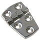 image 2 of Polished Door Hinge 8 Pack Stainless Steel 56mm x 38mm 316 Marine Cabin Hatch Silver