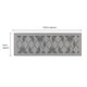 image 5 of JVL Expression Machine Washable Entrance Doormat and Runner Set - Leaves