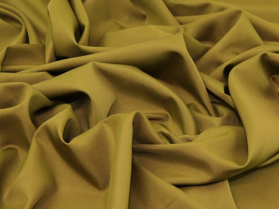 Minerva Core Range Green Soft Touch Crepe Fabric for Dressmaking, 110cm / 43" Wide - per metre