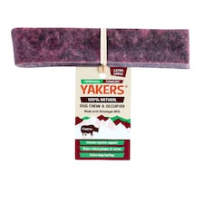 YAKERS Cranberry Natural Himalayan Dog Chews - Pack of 5 (X-Large)