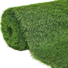 40mm Artificial Grass - 4m x 5m - Natural and Realistic Looking Fake Lawn Astro Turf | Green | 4M x 5M | 1