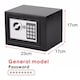 image 2 of Black Metal Security Code Safe Box