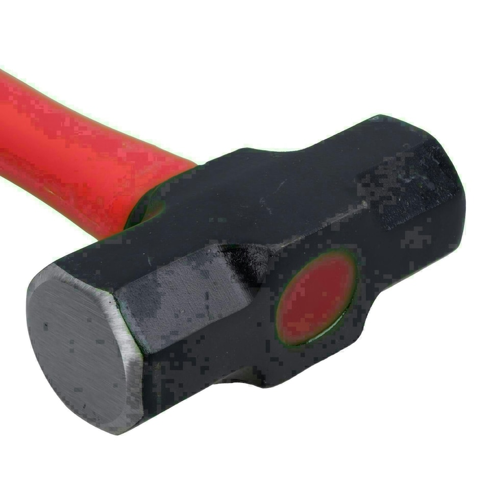image 1 of 3lb Lump Hammer / Mini Sledge Hammer Mallet Fiberglass Handle TE320