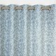 image 5 of Sade Eyelet Curtains - Blue - 229x137cm