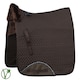 image 3 of Rhinegold Luxe Fur Dressage Saddle Cloth Black | Colour: Black/Black
Size: Cob