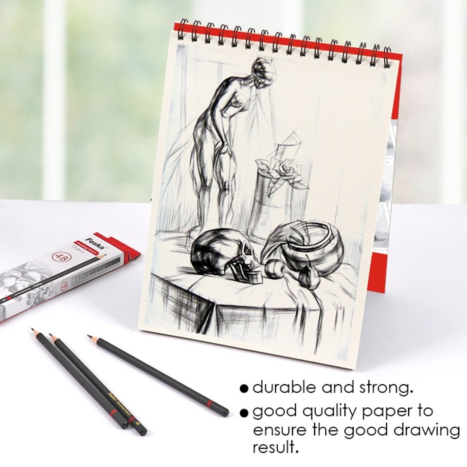 image 1 of A3 Sketch Book Top Spiral Bound
