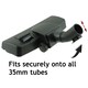 image 2 of SPARES2GO Hard Floor Brush Head Tool compatible with Russell Hobbs Vacuum Cleaners (35mm)