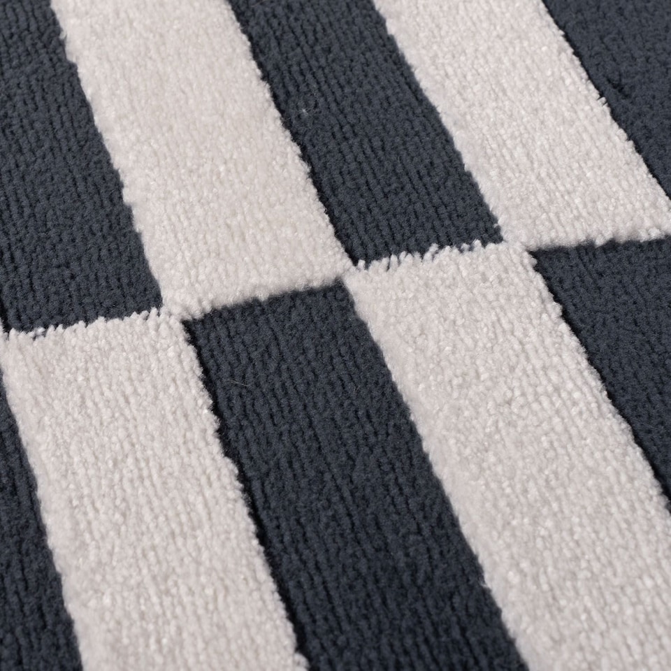 image 1 of The Rugs Loft Collection Striped Living Room Area Floor Rug and Runners Soft Pile