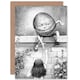 image 1 of Alice in Wonderland Looking Glass Humpty Dumpty Art Card