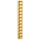 image 1 of HOMCOM 204 CD Storage Tower Tall Bookcase Bookshelf with 12 Cubes Oak Tone