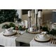image 9 of Mikasa Dinner Set White Porcelain Camberlie 12 Piece